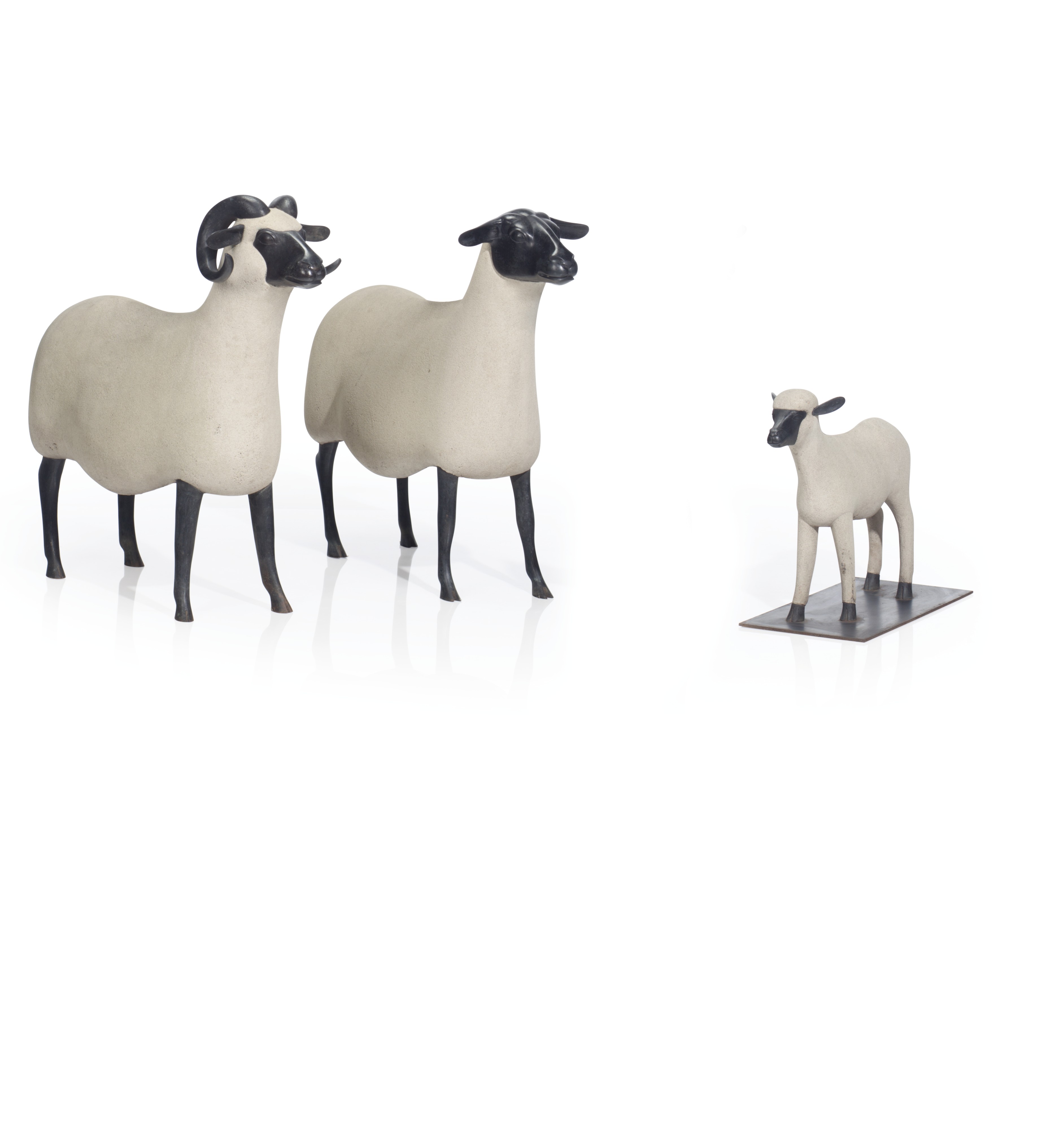 FRANCOIS-XAVIER LALANNE (1927-2008),A 'BELIER' FROM THE 'NOUVEAUX MOUTONS' SERIES, 2004.Estimate: $100,000-150,000
